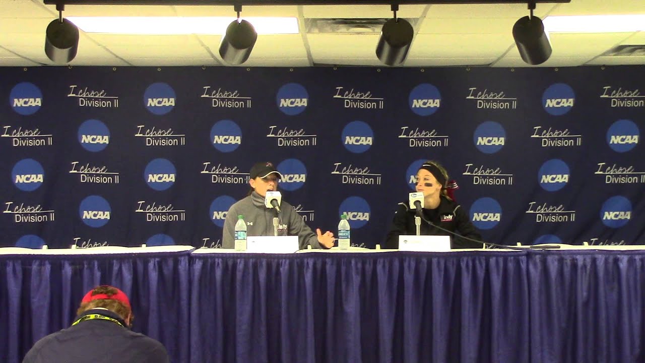 Indianapolis NCAA D2 Softball 5 22 15 YouTube