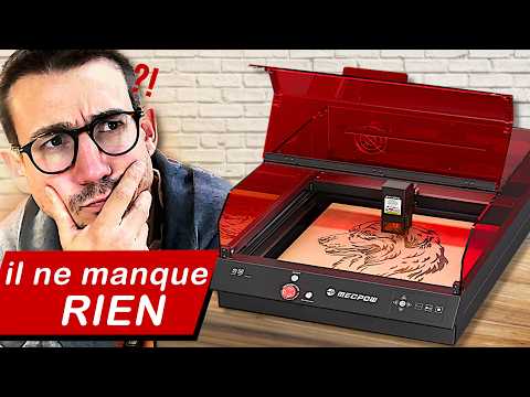 Graveur laser fermé enfin abordable? MECPOW X4 PRO