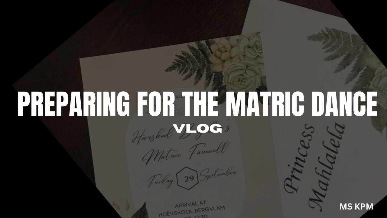 Matric Dance Preparation VLOG Pt 1 | Nail Appointment,shopping, mini hauls, hair, ect…