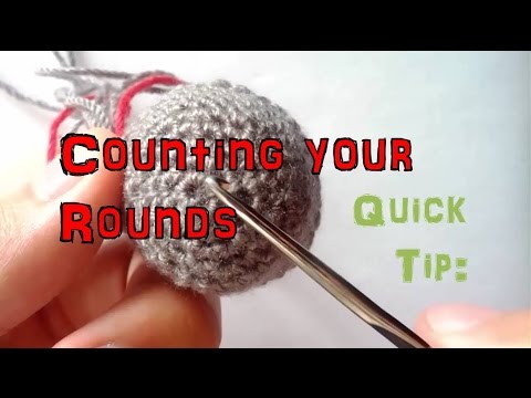 How to Single Crochet in Rounds & Use Stitch Markers 