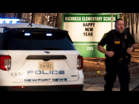 Virginia school shooting: 6-year-old student shoots teacher, police say