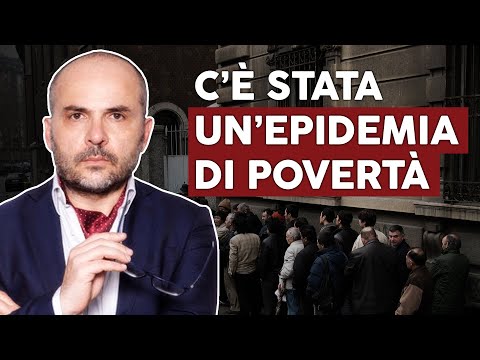In Italia c'è stata un'epidemia di povertà