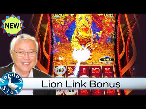 Lion Link Fortune Tiger Slot Machine Bonus