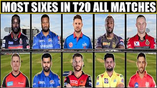 Most Sixes in T20 | Most T20 Sixes | Gayle, Rohit, Mccullum, Pollard, Warner, Watson, AB De Villiers