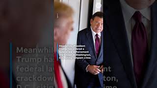 Bret Baier ticketed in DC as Trump launches law enforcement crackdown #Shorts