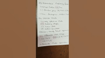 Important MCQs on Machine Learning | Clustering and Unsupervised learning|NPTEL final exam oct 2025