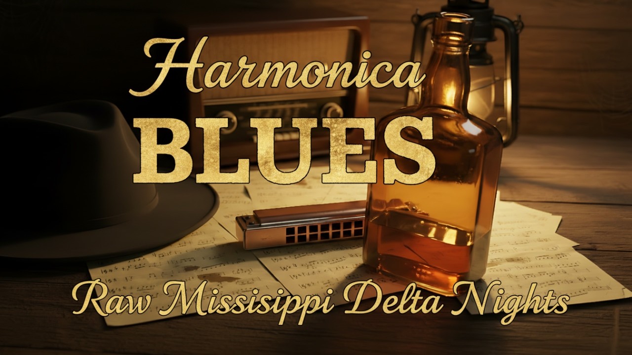 Harmonica Desert Blues | Acoustic Soul Journey – Deep Instrumental Mood