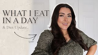 WHAT I EAT IN A DAY & DIET UPDATE | CREATING NEW HEALTHY HABITS TO STOP BINGE EATING AD