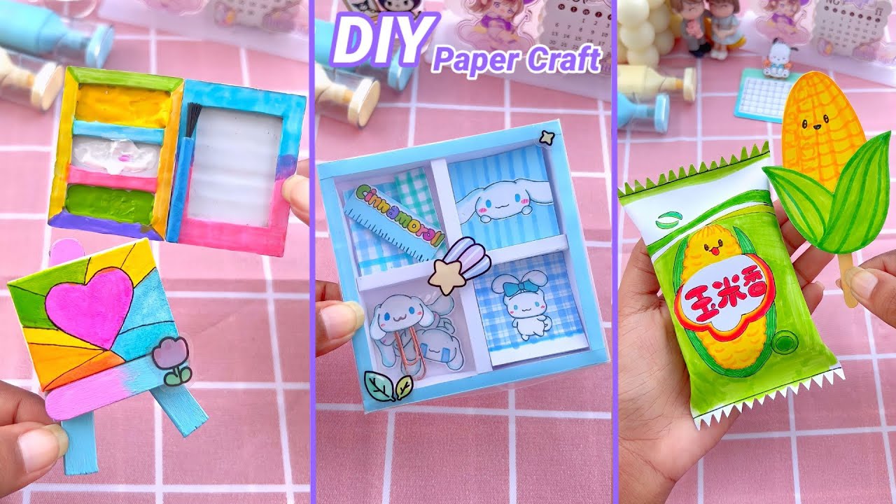 Cute Paper Craft Idea DIY Miniature Crafts Idea Easy Craft Ideas cute-paper-craft-idea-diy-miniature-crafts-idea-easy-craft-ideas
