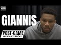 Giannis Hilarious Reaction to Being Drafted by Team LeBron: "Me, LeBron, Luka, Jokic & Steph?!?"