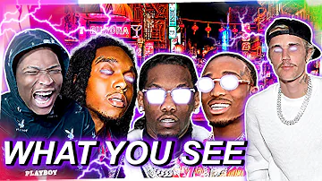 Migos Feat. Justin Bieber - What You See (Official Audio) (Reaction)