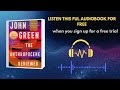 The Anthropocene Reviewed Audiobook Review | John Green's Most Thoughtful Book