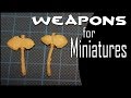 Sculpting Stone-Axes for Miniatures