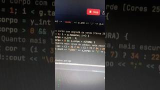 interface da Matrix em C++ #algoritmo #coding #programação #python #java #javascript #codificacion