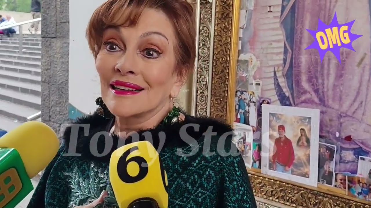 Lupita Ferrer visita la Basílica x 1 motivo recuerda novelas con Thalía Lucia Méndez y Lorena Rojas 