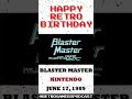 Happy Birthday to Blaster Master on the Nintendo Entertainment System!