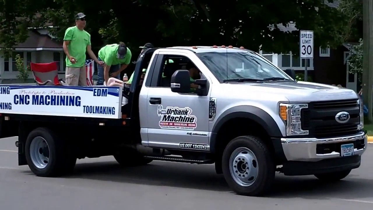 festival parade magic kingdom Parkers Prairie Minnesota at the Fall Festival Parade August 6 2017.