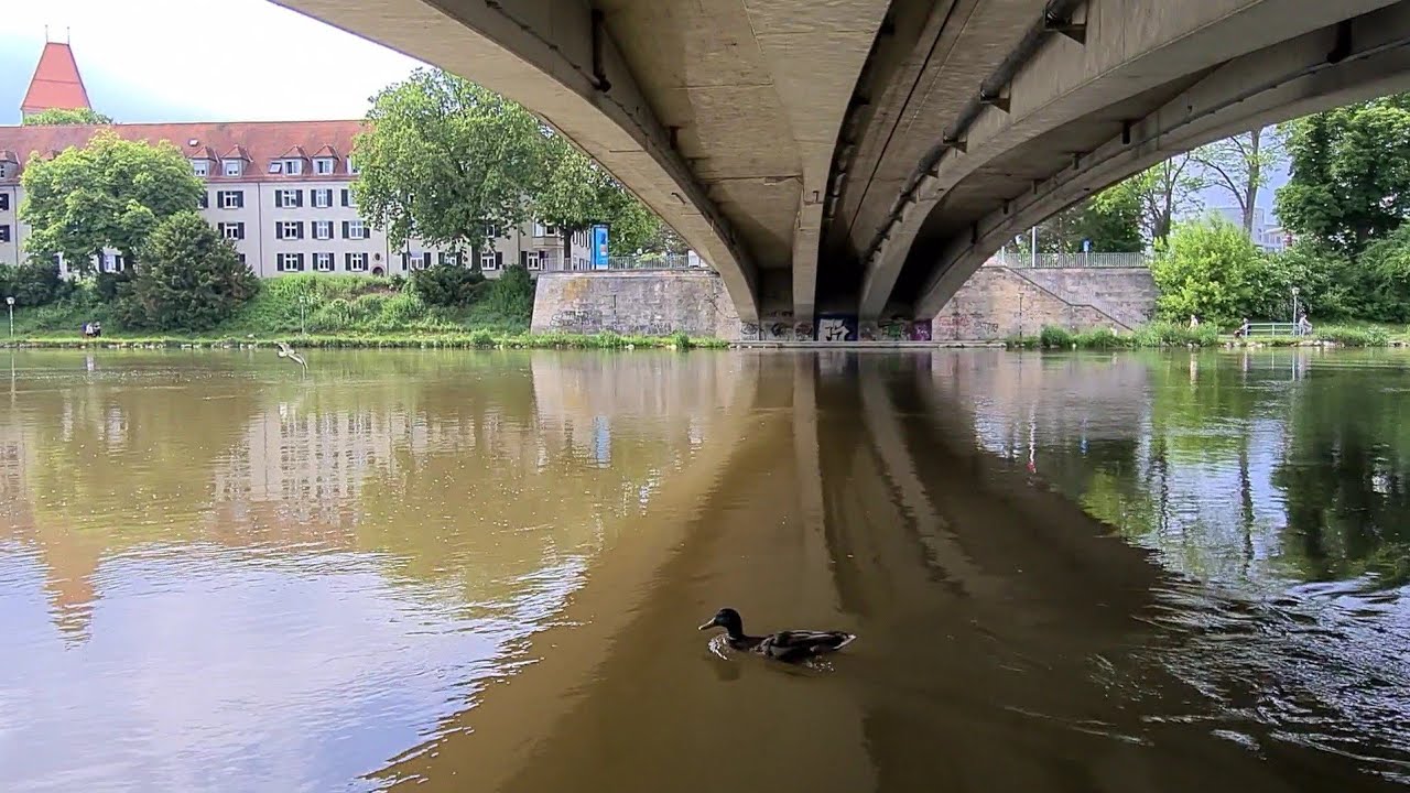 Walking in Ulm/ Neu-Ulm Germany - Part 4 - June 2021