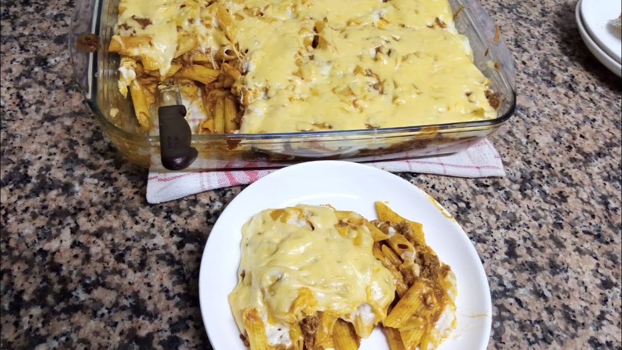 أحلى معكرونة بالصوص والبشاميل جد رائعة تستحق التجربة