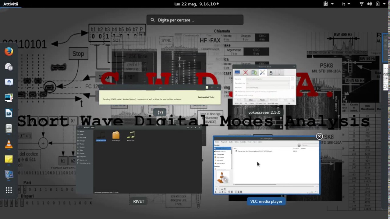 Decoding XPA10 HF Signal of number station - YouTube