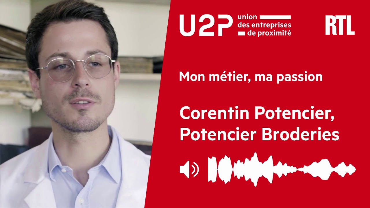 Mon Metier Ma Passion Corentin Potencier Potencier Broderies Youtube