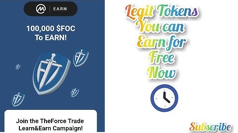 FREE 100,000 FOC TOKENS - TheForce Trade - COINMARKETCAP EARN (Free Crypto) |Airdrop|