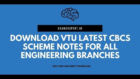 VTU Notes for All Branches by Exams Expert - How to Download VTU Notes for any Branch #VTU_Notes