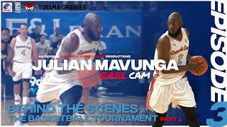 Behind The Scenes at TBT with B.LEAGUE Assist King, Julian Mavunga l Part 1 l EASL CAM