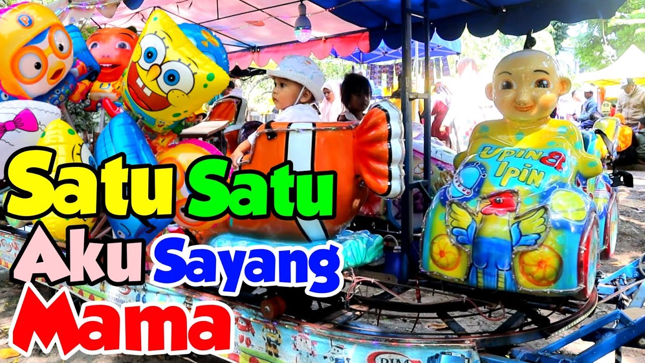 Naik Odong Odong Lampu Upin Ipin ~ Satu Satu Aku Sayang Mama ~ Lagu Anak Populer Baru 2024