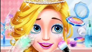 Magic ❄️⛄ Ice princess wedding makeup game screenshot 4