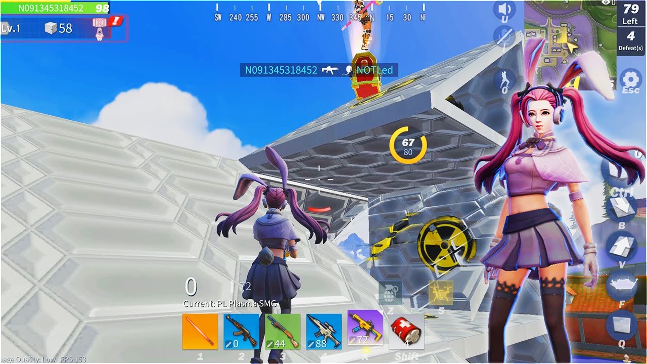 16 KILLS SOLO - FLUFFY BUNNY *New Skin* | CREATIVE DESTRUCTION SEASON 9