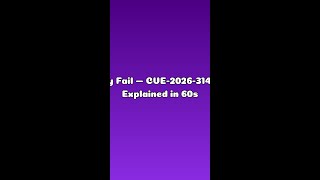 Copy Fail — CVE-2026-31431 — Explained in 60s