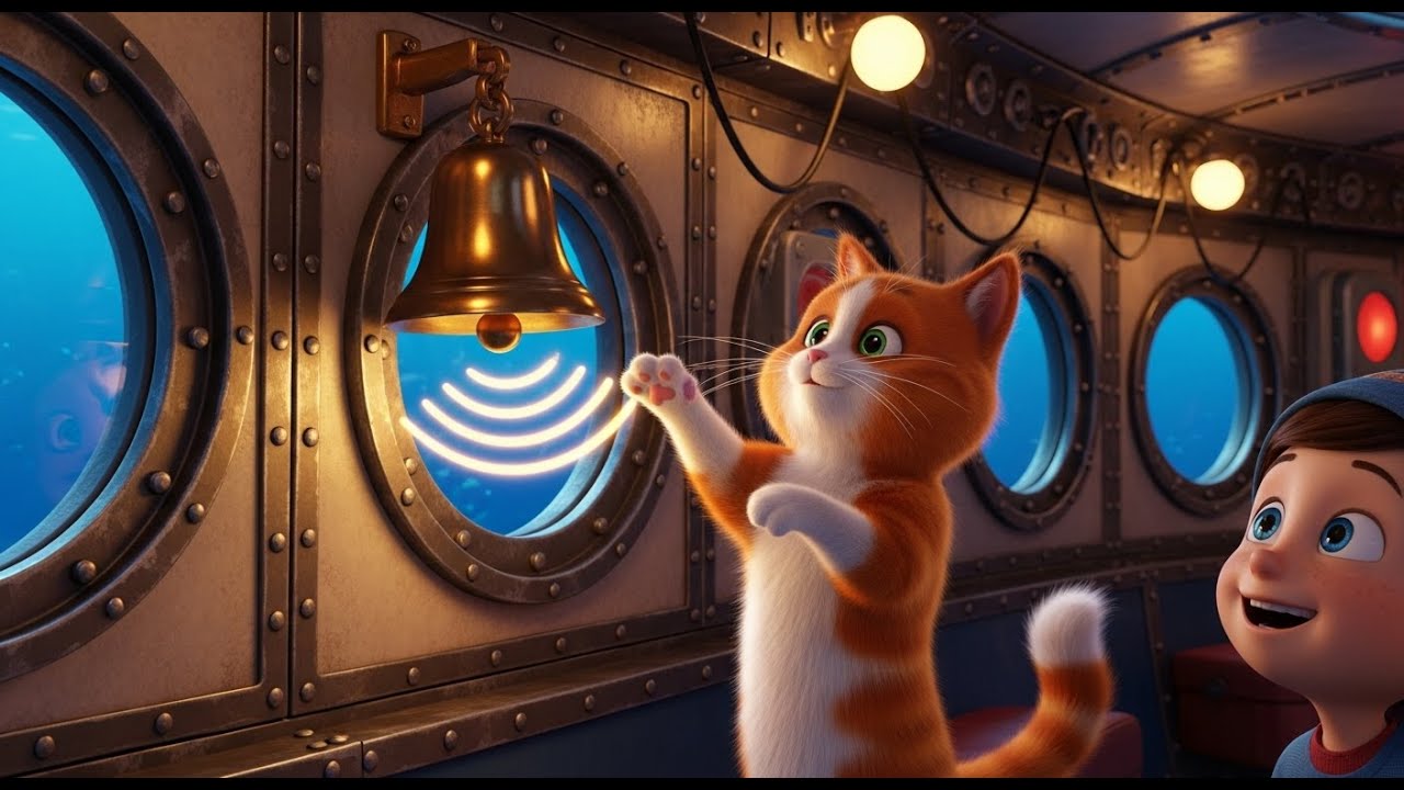 The Cat Who Sailed a Submarine | Fun and Imaginative Nursery Rhyme