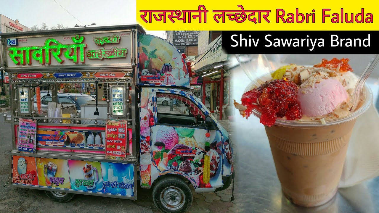 Shiv Sawariya Special Rabri Faluda || Kulfi Faluda & More || Delhi Street Food