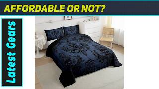 Gothic Skull Comforter: Victorian Dream or Nightmare