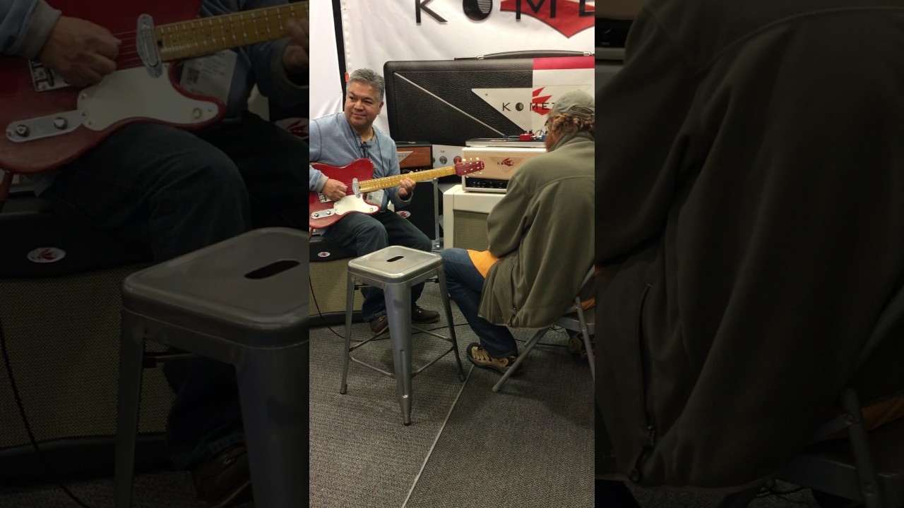 Komet K29 amp head at NAMM 2017