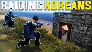 REVENGE RAIDING THE RICHEST KOREAN ZERG GAVE US JACKPOT LOOT - Rust Duo Vanilla Survival | S16-E4