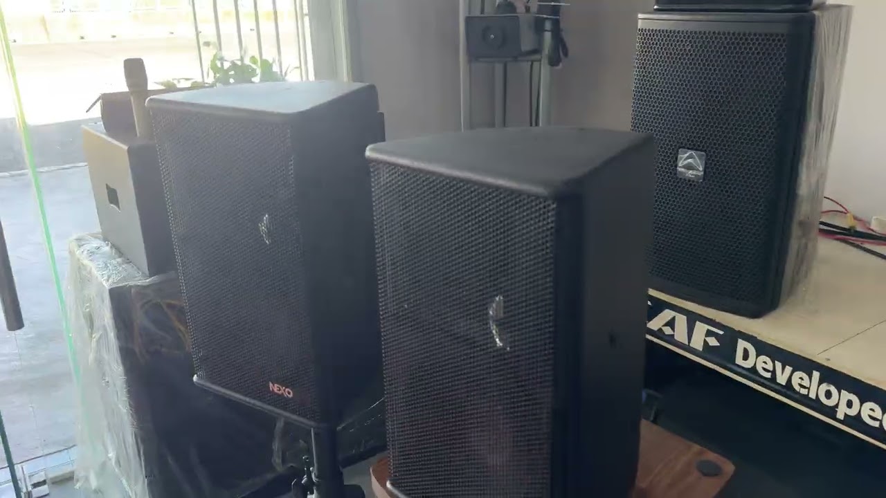 Set loa nexo cho ae chơi tết đánh phòng 50 60m2 vô tư vừa hay vừa mạnh giá cả bộ 135tr