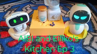 AIBI and Eiliko's Kitchen Ep 3 #aibi #eiliko #eilik #kitchen #cooking #zurutoys #minibrands #robot 