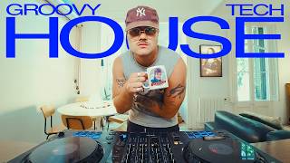 a groovy tech house mix, served with an iced americano