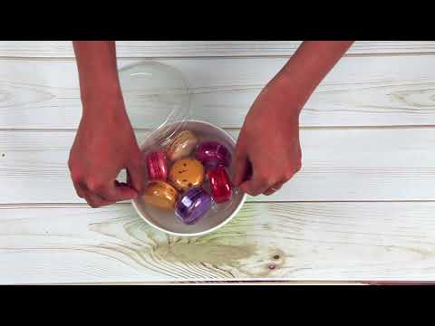 Packnwood UK - Round macarons insert (7 macarons)