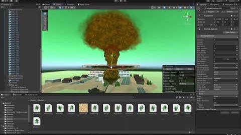 Unity как сделать атомный взрыв
