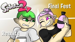Splatoon 2 Final Fest Results