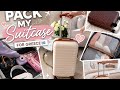 packing luggage asmr🎀