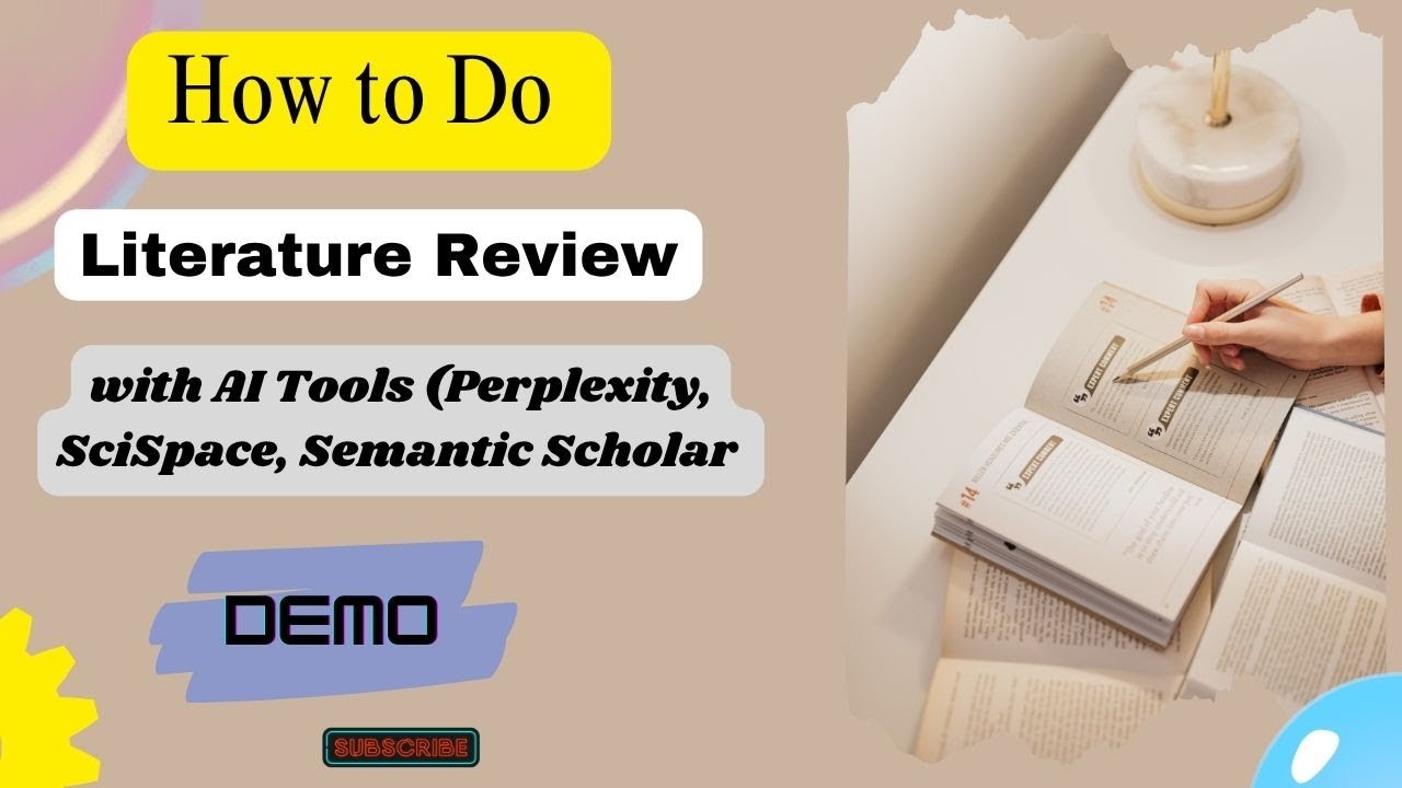 How to Do a Literature Review FAST with AI Tools (Perplexity, SciSpace, Semantic Scholar Demo!)