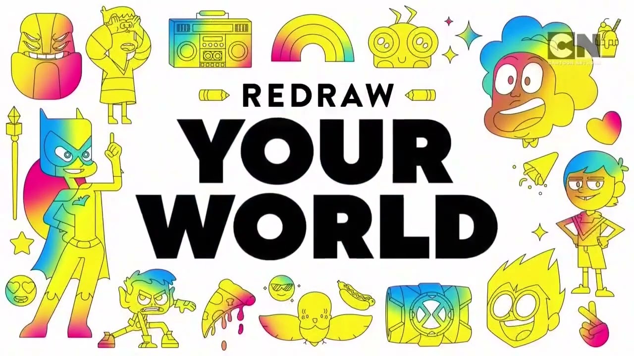 Cartoon Network Asia  Redraw Your World Promo 2022