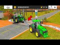 Tochan With Double Trucks In fs18|fs18 Multiplayer |gameplay