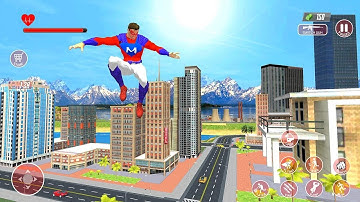 Trò chơi Siêu Anh Hùng bay 3D | Super-Hero Flying Simulator 3D | Trò chơi ANDROID & IOS