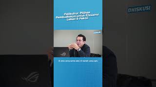 Polikultur pilihan pembudidaya untuk efesiensi lahan dan pakan