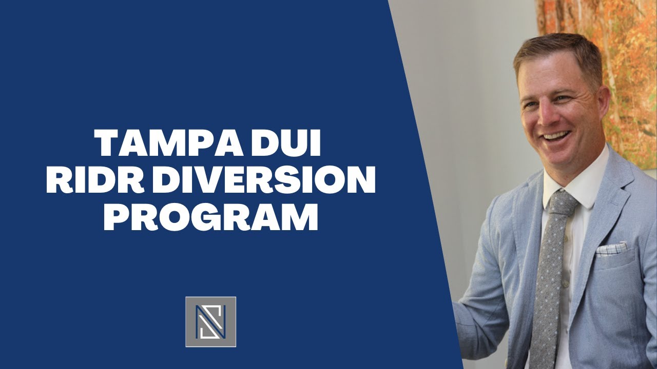 Tampa DUI RIDR Diversion Program YouTube